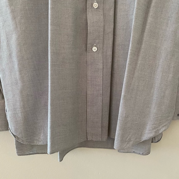 Ascot Chang Button Down Dress Shirt size 16.5 - Picture 3 of 8